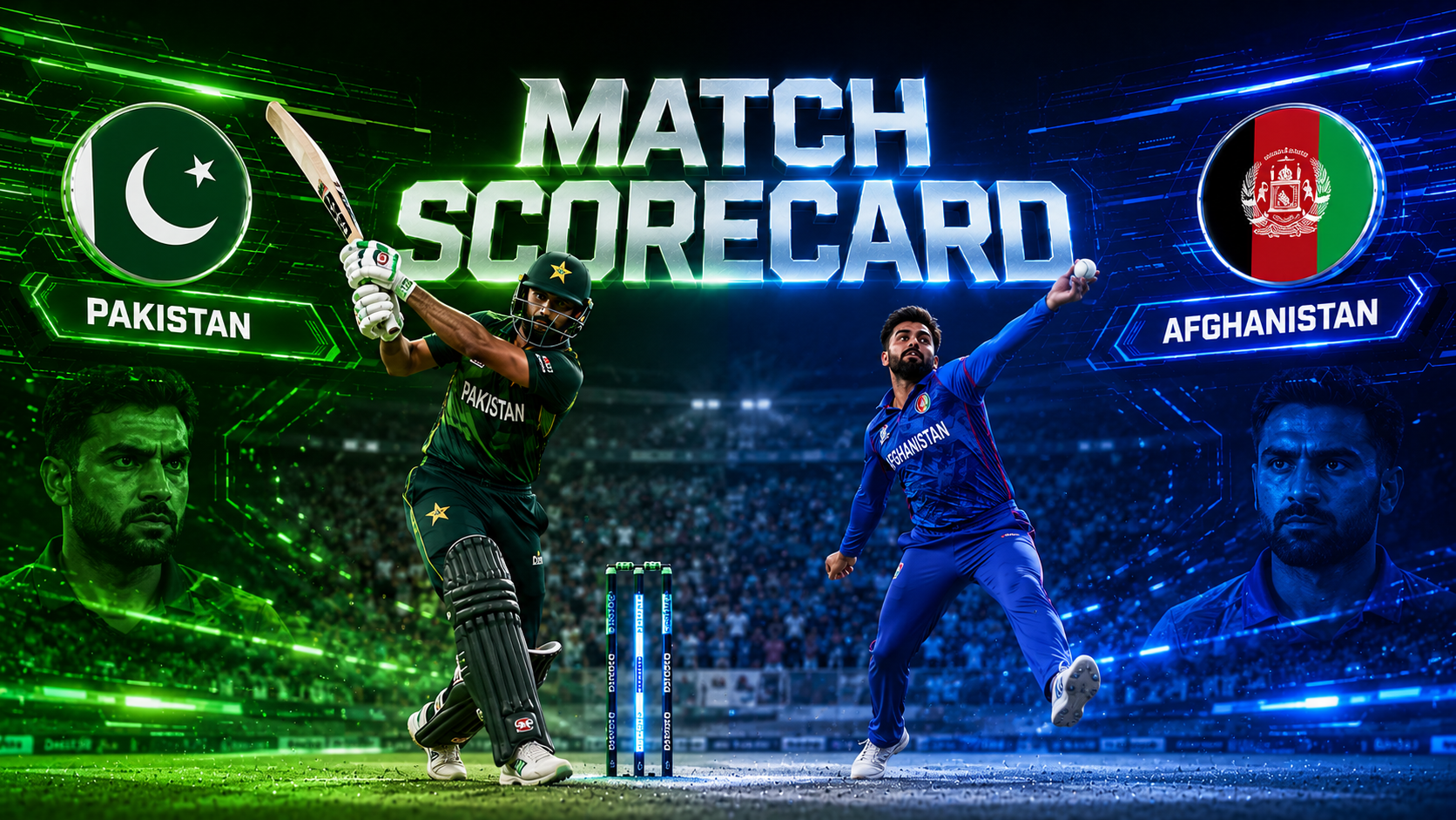 Pakistan National Cricket Team Vs Afghanistan National Cricket Team Match Scorecard
